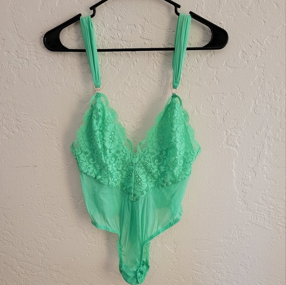 HAH Cheap And Cheerful Bodysuit in Mint It Large - Picture 4 of 8